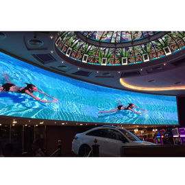Indoor Soft Flexible LED Display durable Soft Rubber Module Full Color Indoor