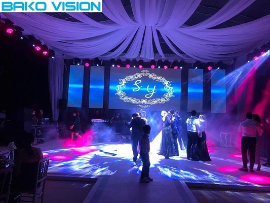 120W SMD2121 P3.91 Indoor Rental LED Screen For Stage