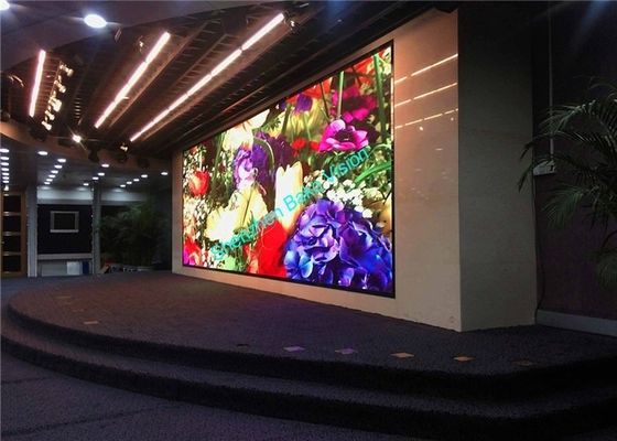 P3 P4 SMD2121 2500CD/M2 Indoor Fixed LED Display For Advertising